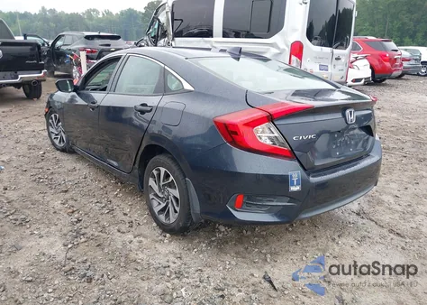 2017 Honda Civic Ex z USA, uszkodzony, nr VIN 2HGFC2F78HH544871